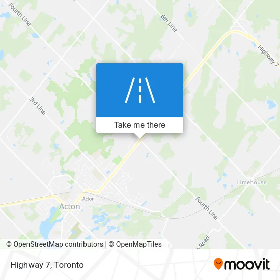 Highway 7 map