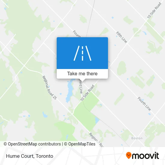 Hume Court map