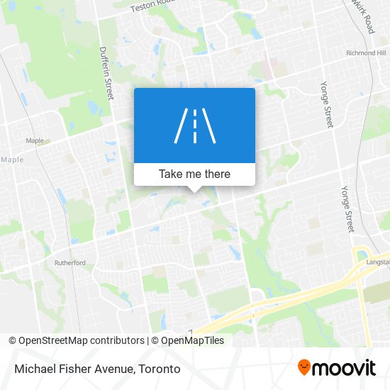 Michael Fisher Avenue map