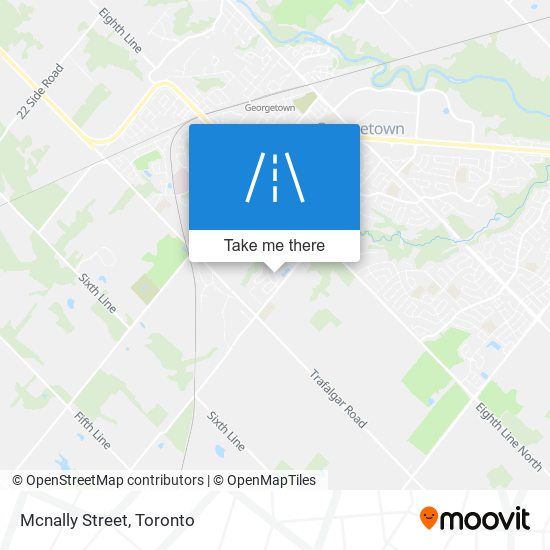 Mcnally Street map