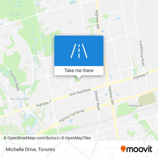 Michelle Drive map