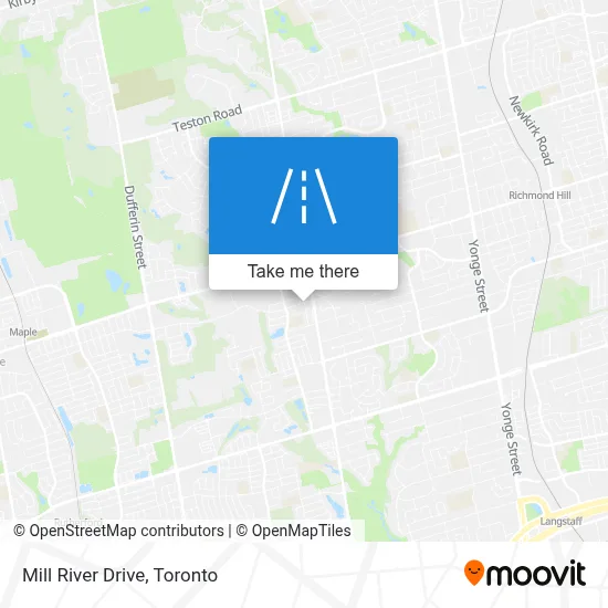 Mill River Drive map