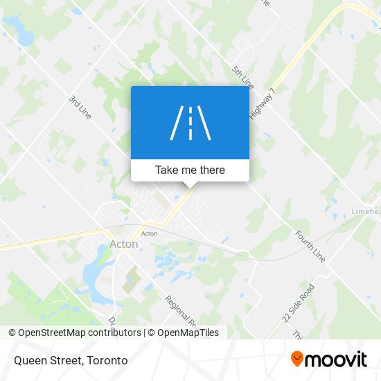 Queen Street map