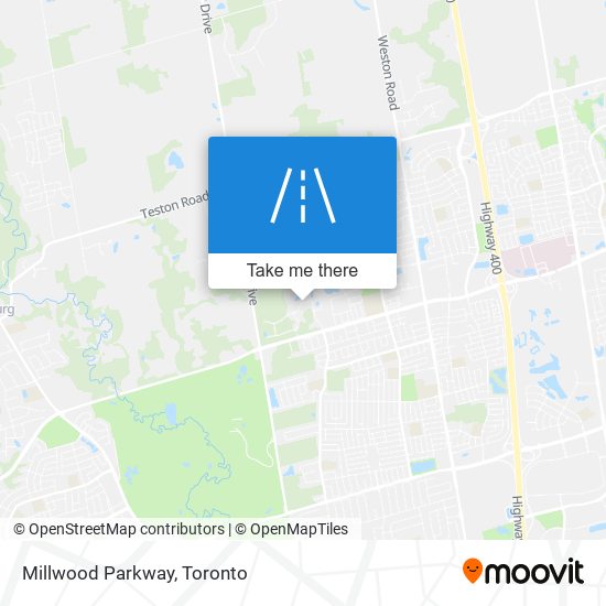 Millwood Parkway map