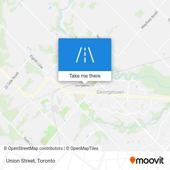 Union Street map