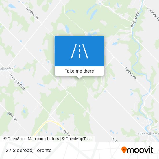 27 Sideroad map