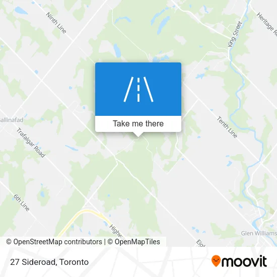 27 Sideroad map