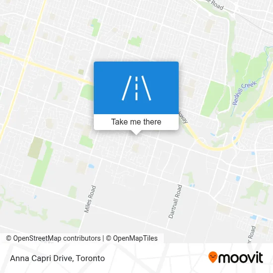 Anna Capri Drive map