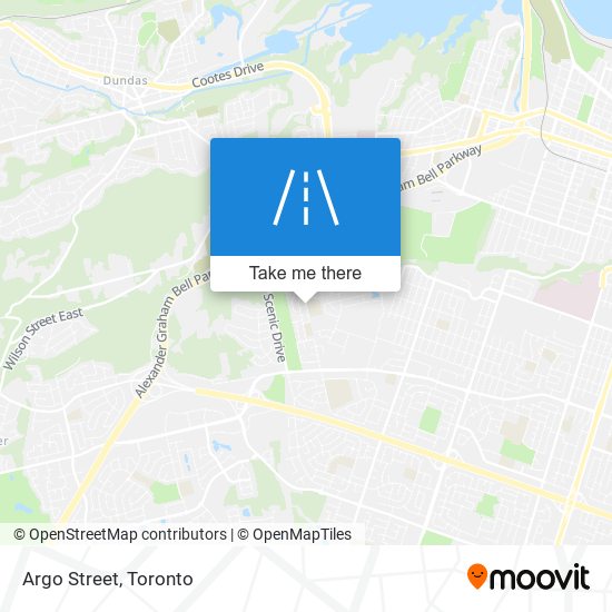 Argo Street map