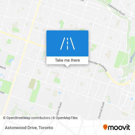 Astonwood Drive map