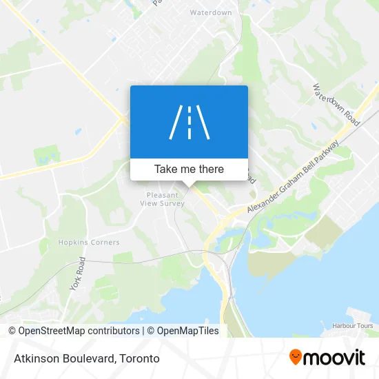 Atkinson Boulevard map