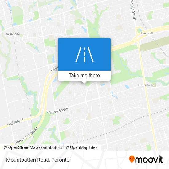 Mountbatten Road map