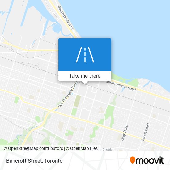 Bancroft Street map