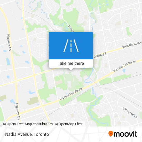 Nadia Avenue map
