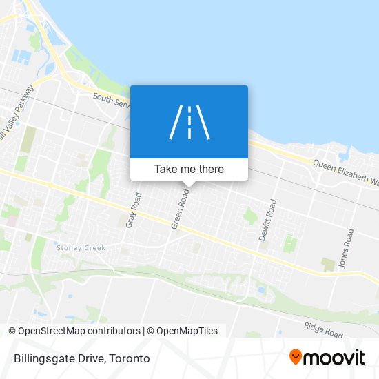 Billingsgate Drive map