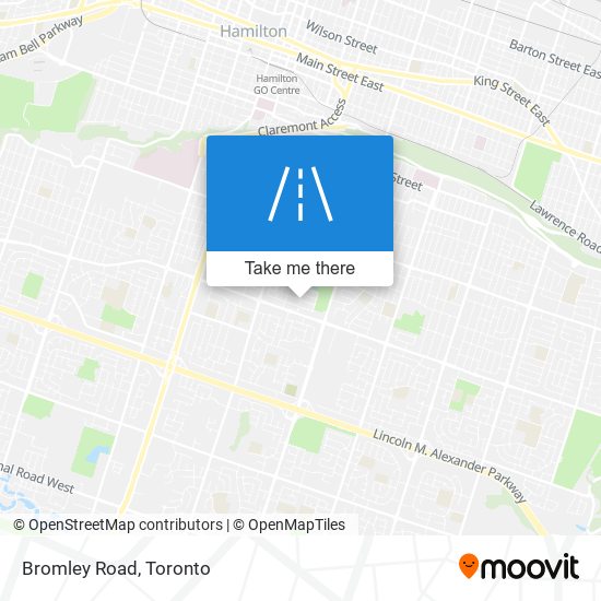 Bromley Road plan