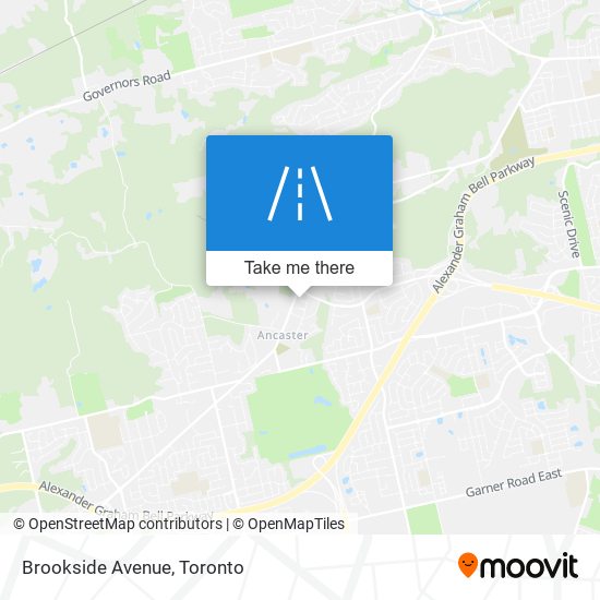 Brookside Avenue map