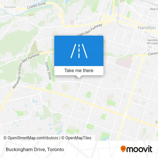 Buckingham Drive map