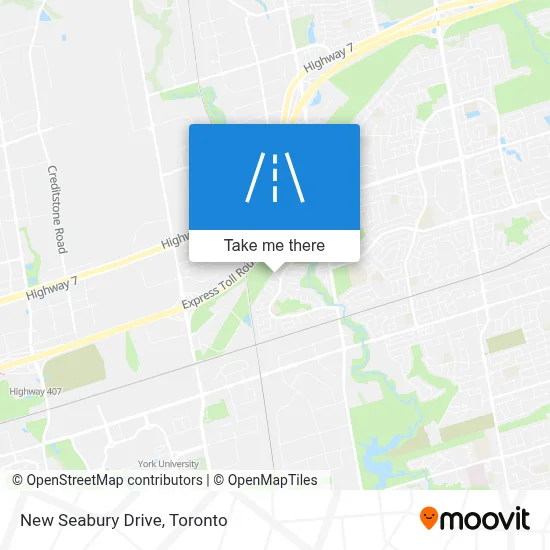 New Seabury Drive map