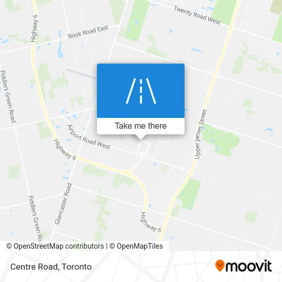 Centre Road map