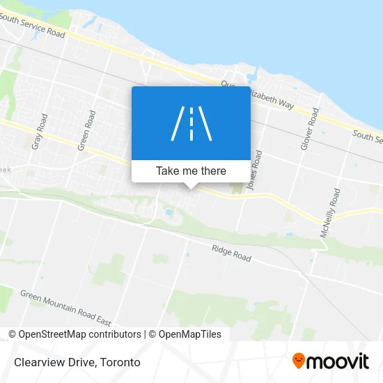 Clearview Drive map