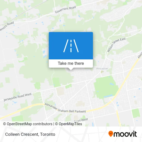 Colleen Crescent map