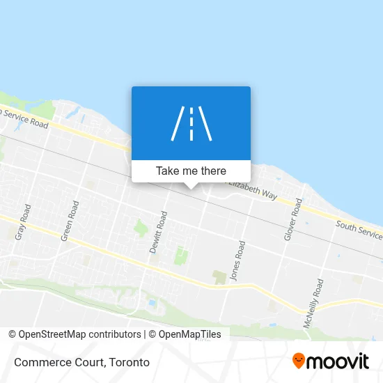 Commerce Court map