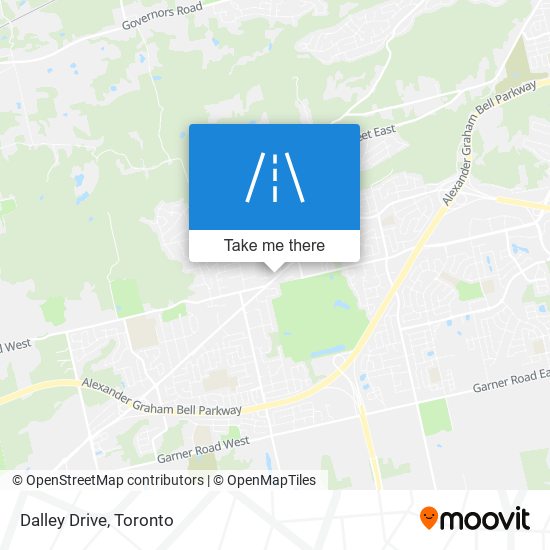 Dalley Drive map