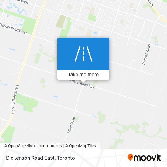 Dickenson Road East plan