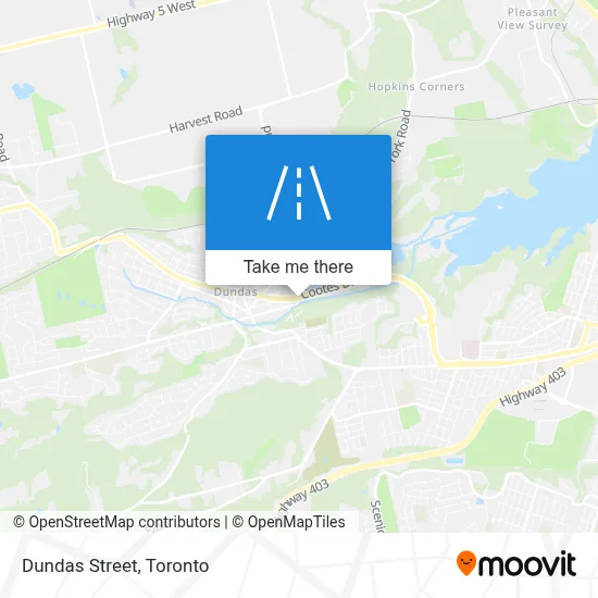 Dundas Street map