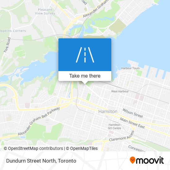 Dundurn Street North map