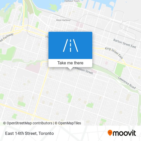 East 14th Street plan