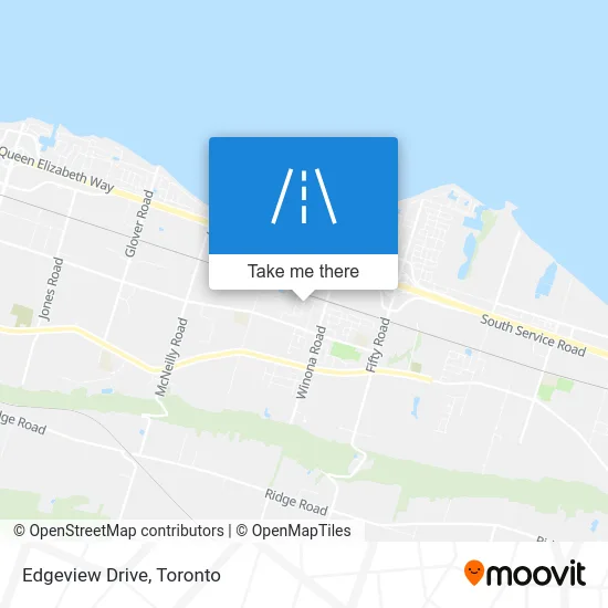 Edgeview Drive map
