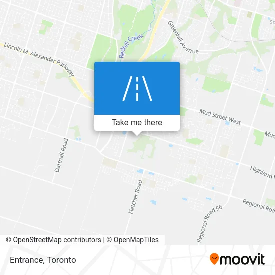 Entrance map