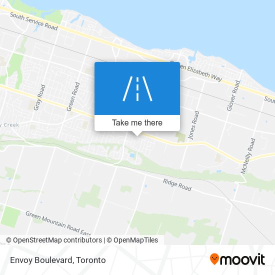 Envoy Boulevard map