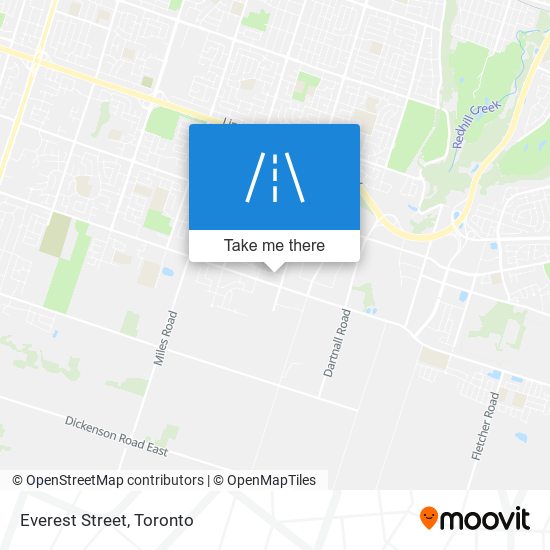 Everest Street map