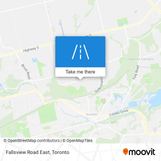 Fallsview Road East plan