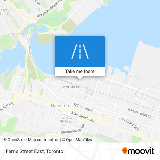 Ferrie Street East map