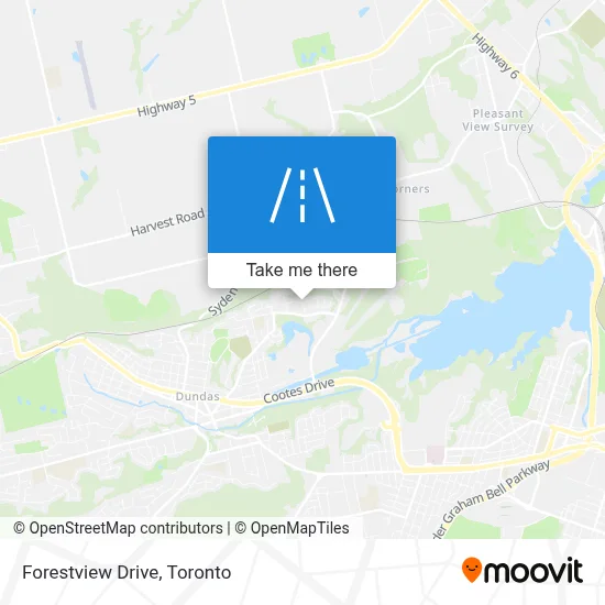 Forestview Drive map