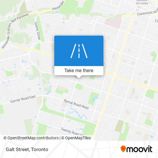 Galt Street map