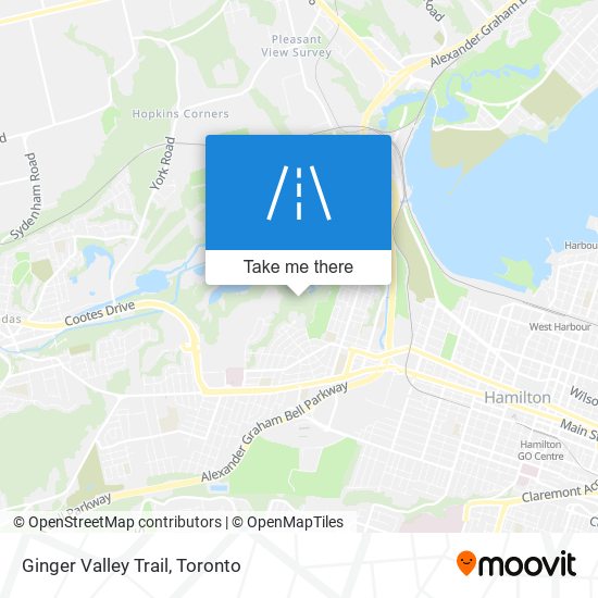 Ginger Valley Trail map