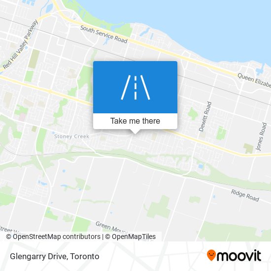 Glengarry Drive map