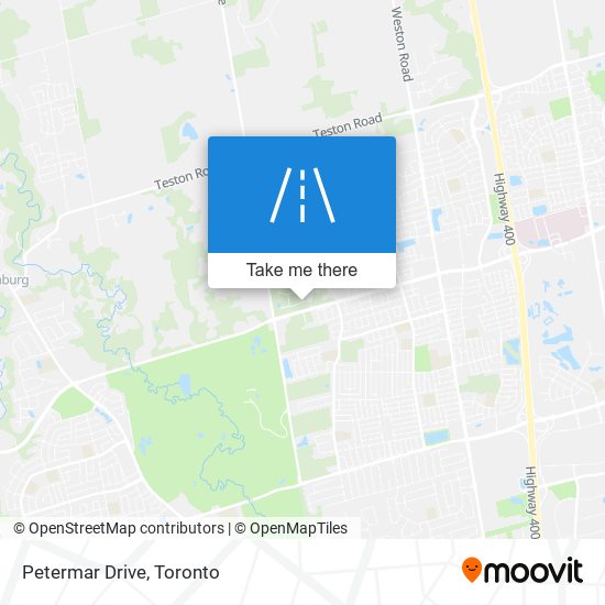 Petermar Drive map