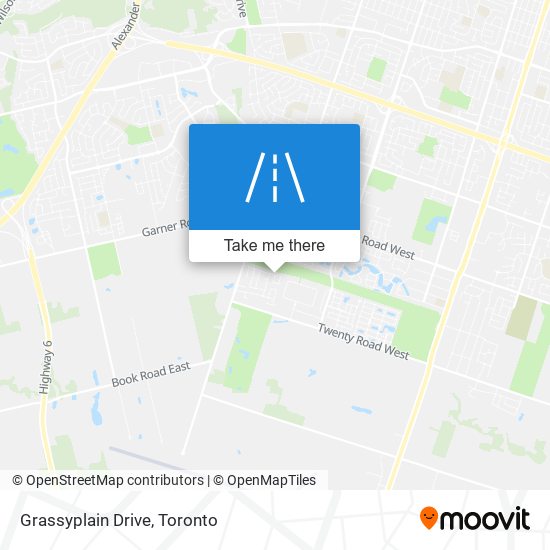 Grassyplain Drive map