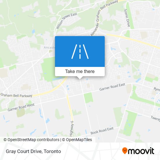 Gray Court Drive map