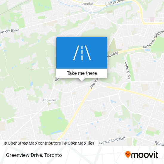 Greenview Drive map