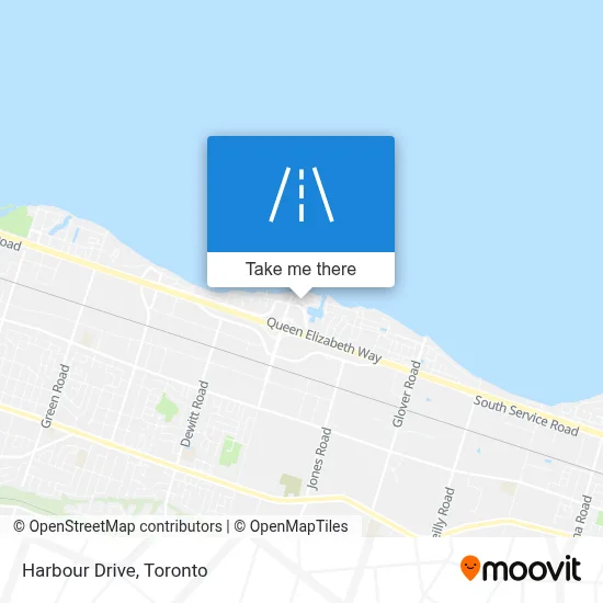 Harbour Drive map