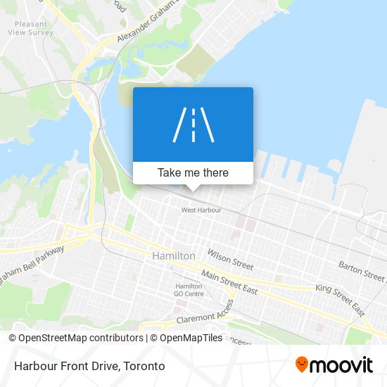 Harbour Front Drive map