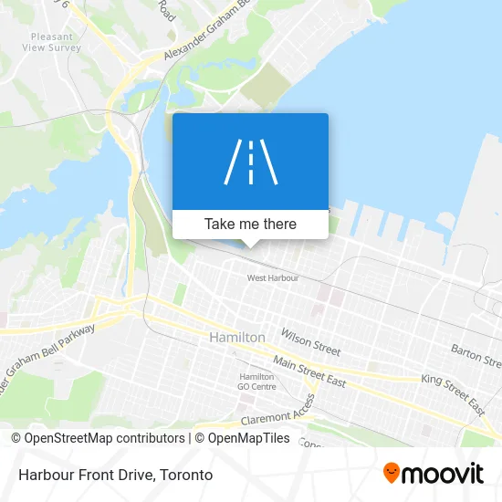 Harbour Front Drive map