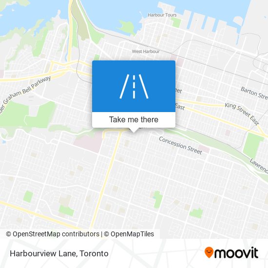 Harbourview Lane map